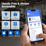 VDIAGTOOL D200 Full System Diagonstic Bluetooth Scanner Tool with 23 Special Functions