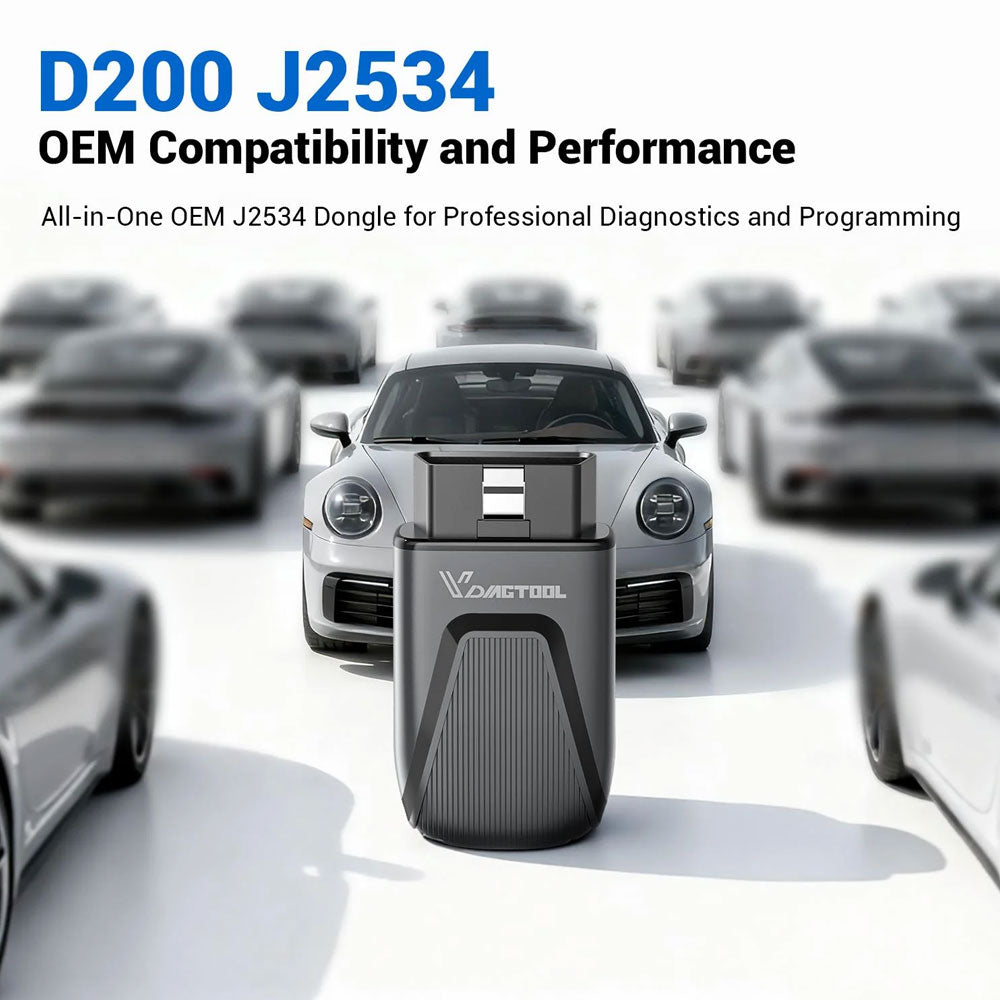 VDIAGTOOL D200 Full System Diagonstic Bluetooth Scanner Tool with 23 Special Functions