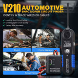 VDIAGTOOL V210 Automotive Electrical Open & Short Circuit Tester, Wire Break Finder, DC 6-42V