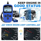 VDIAGTOOL VD10 OBD2 Scanner for Check Engine Light, Live Data, I/M Readiness, Plug & Play Code Reader