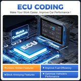 VDIAGTOOL VD80BT Lite Bidirectional Scan Tool with 28+ Maintenance Service Functions & ECU Programming