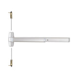 Von Duprin - 9847NL - Concealed Vertical Rod Exit Bar with Nightlatch Function - Hex Key Dogging - Wide Stile Pushpad - 36" - 626 (Satin Chrome Finish) - Grade 1