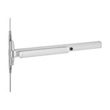 Von Duprin - CD33A27A - Surface Vertical Rod Exit Device with Narrow Stile Pushpad - Exit Only - Less Trim - Cylinder Dogging - Grade 1