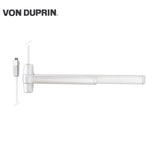 Von Duprin - 9827 - Smooth Surface Vertical Rod Exit Bar with Wide Stile Pushpad - Passage Function - 36 Inch - 06 Lever - Less Bottom Rod - Motorized Latch Retraction - Less Dogging - Right Hand Reverse - Grade 1