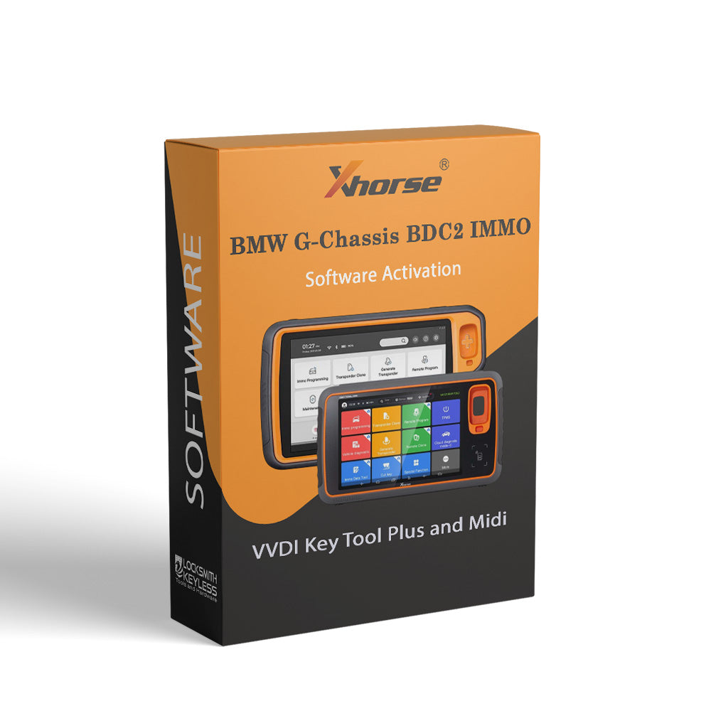 Xhorse BMW G-Chassis-BDC2 IMMO System Activation Software for VVDI Key Tool Plus and Midi