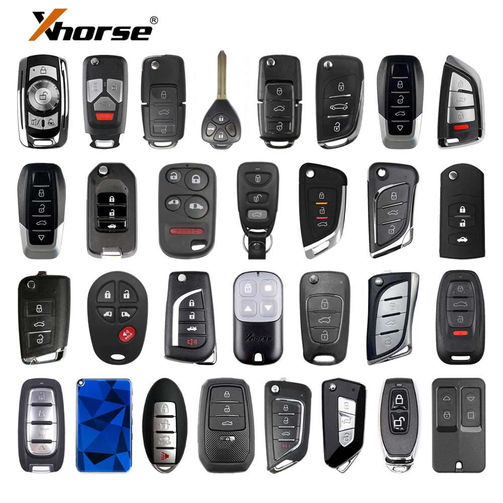 Universal Key Remote Control Xhorse 30 Universal Smart Remotes Bundle Package D – Locksmith Keyless