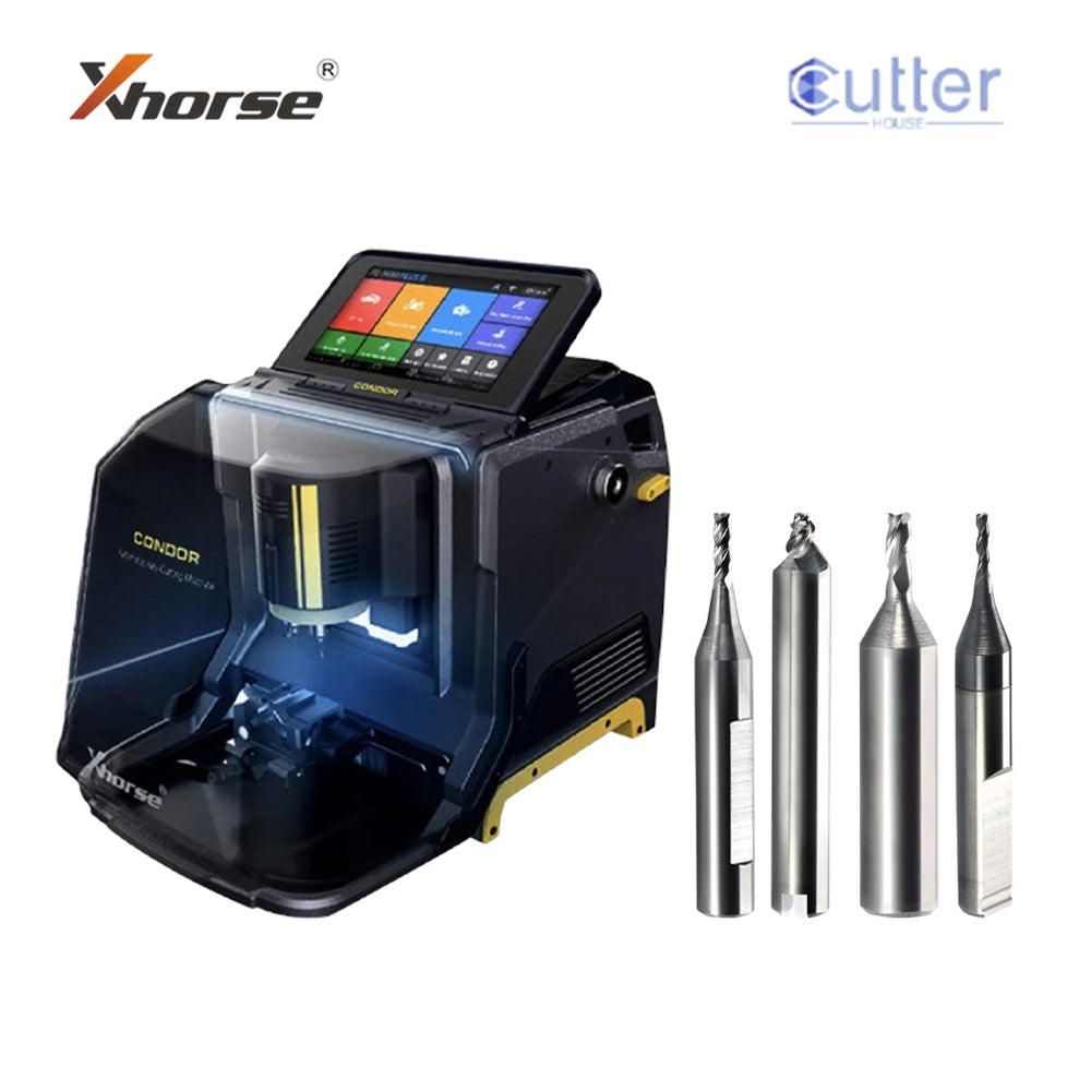 Xhorse Condor MINI Plus II Key Cutting Machine with 5Pcs Key Cutter
