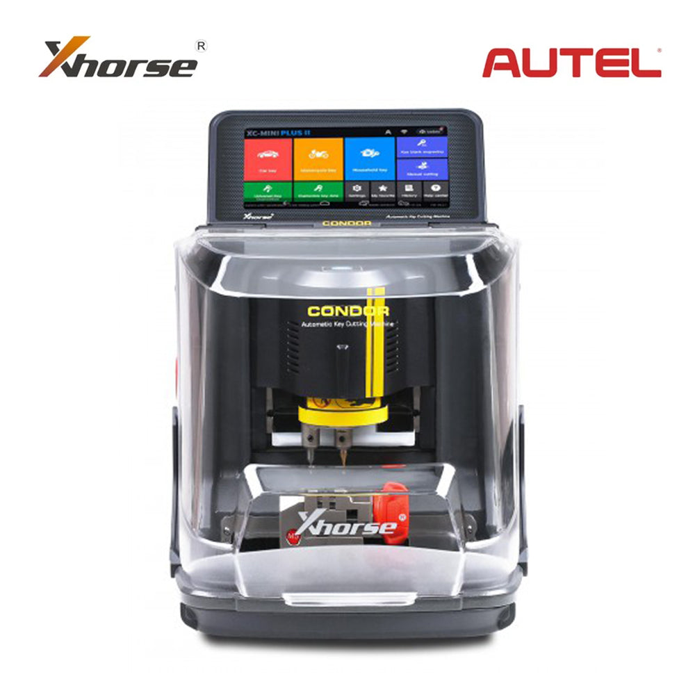 Xhorse Condor MINI Plus II Key Cutting Machine and Autel MaxiIM KM100 Universal Key Generator Kit