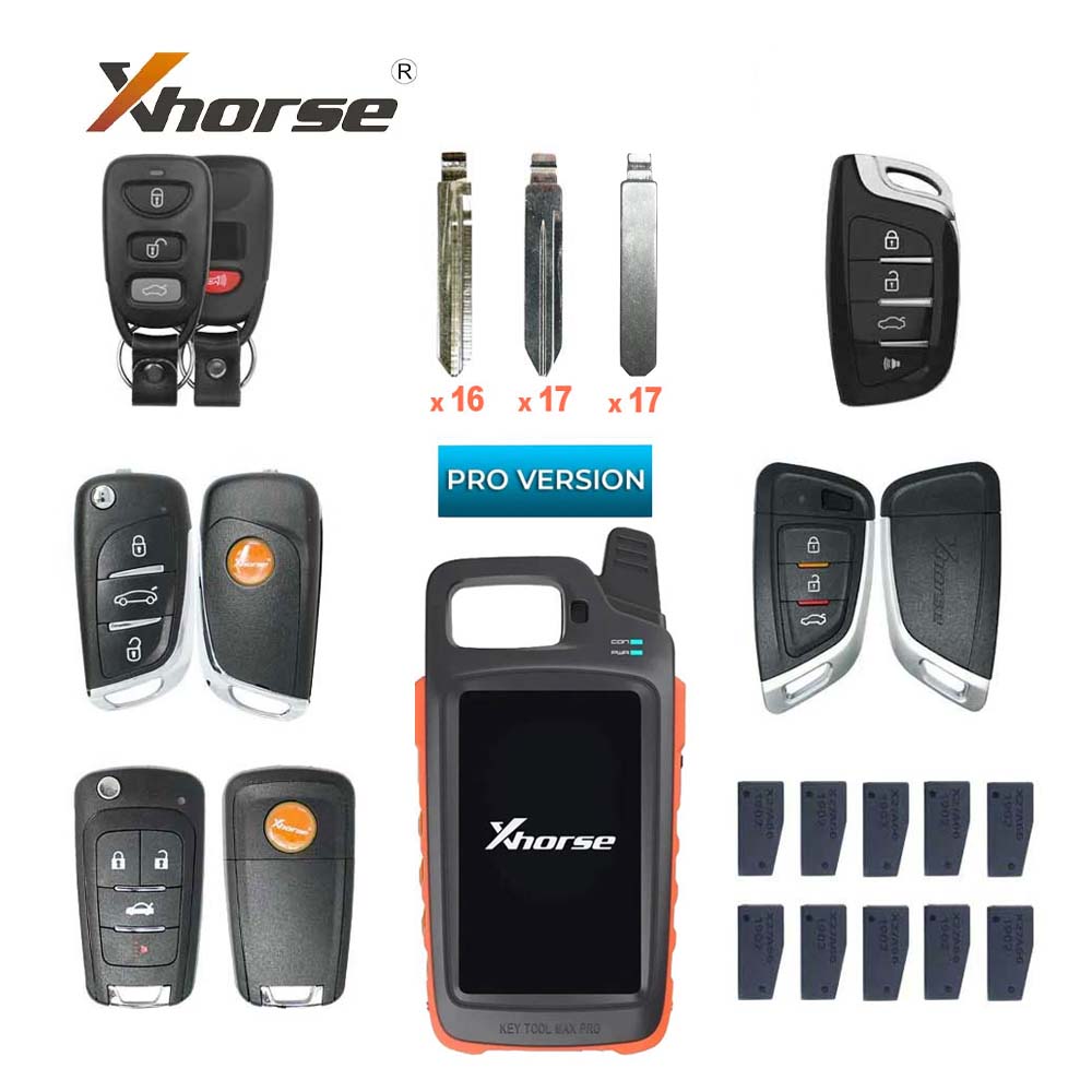 Prokey Remote Xhorse VVDI Key Tool MAX PRO & Universal Remote Key w/ Super Chips & B