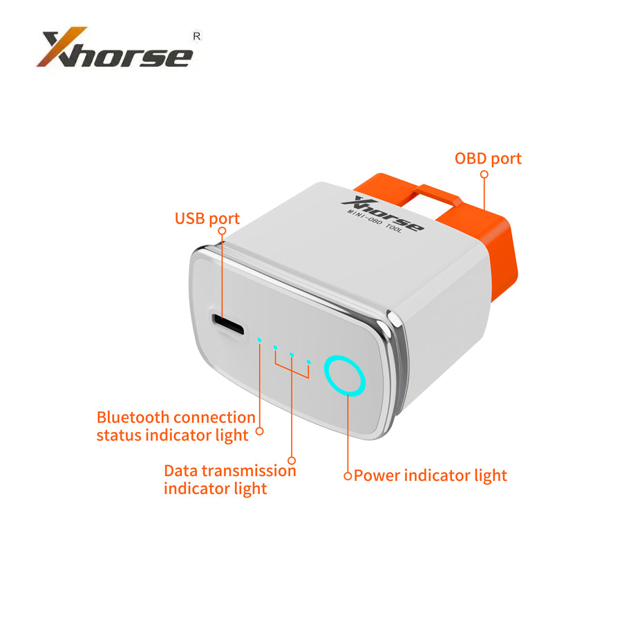 Xhorse XDMOT0GL FT-OBD Toyota MINI OBD Tool For Add Key and Cover Almost All Toyota Smart Key Support WIFI