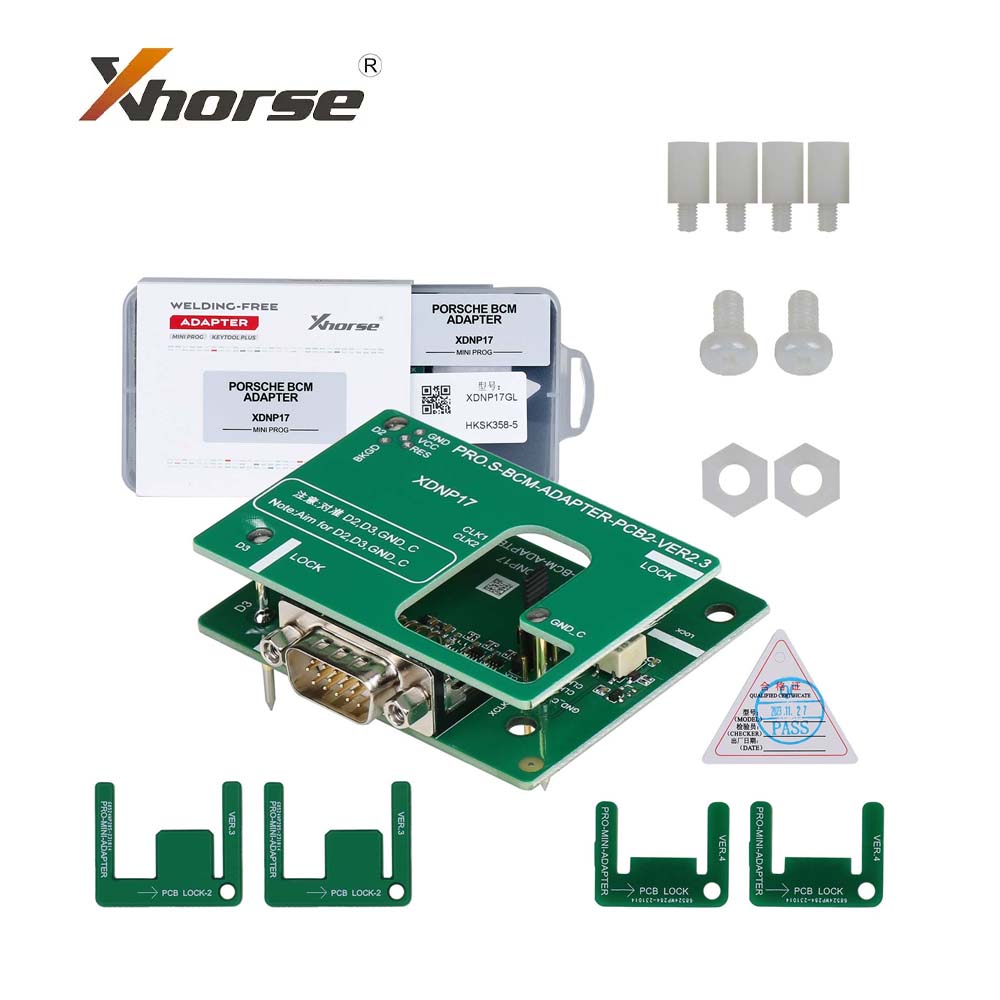 Xhorse XDNP17GL PORSCHE BCM Solderless Adapter for Mini Prog and VVDI Key Tool Plus