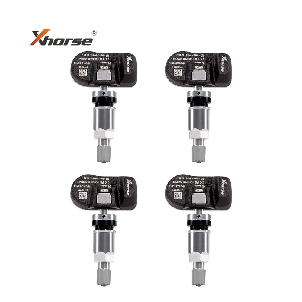 Xhorse XDTPM1EN Universal Programmable TPMS Sensor for Tire Pressure Monitoring (Pack of 4)
