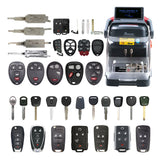 Chevrolet Starter Pack Bundle with Xhorse XP-005L Key Cutting Machine, Remotes and Lishi