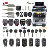Chevrolet Starter Pack Bundle with Xhorse XP-005L Key Cutting Machine, Remotes and Lishi