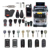 Jeep Starter Pack Bundle with Xhorse XP-005L Key Cutting Machine, Remotes and Lishi Tools