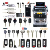Mitsubishi Starter Pack Bundle with Xhorse XP-005L Key Cutting Machine, Remotes and Lishi Tools
