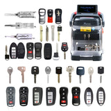 Nissan Starter Pack Bundle with Xhorse XP-005L Key Cutting Machine, Remotes and Lishi