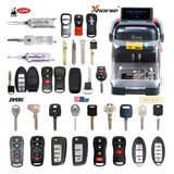 Nissan Starter Pack Bundle with Xhorse XP-005L Key Cutting Machine, Remotes and Lishi