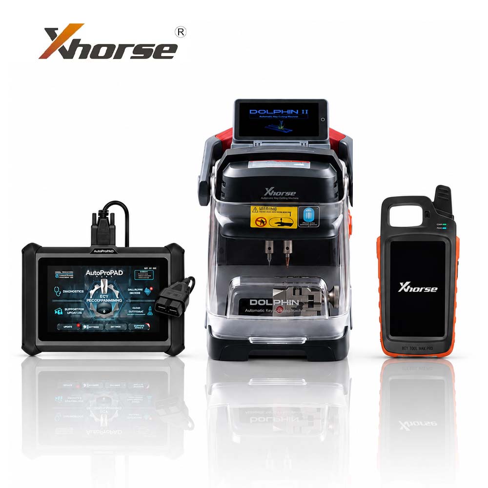 Xhorse Dolphin II XP-005L Bundle with XTOOL AutoProPAD Core and VVDI Key Tool MAX PRO