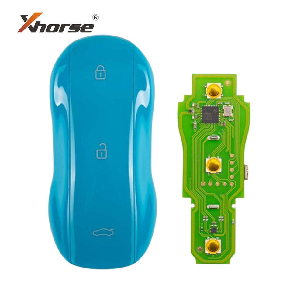 Xhorse XM38 Toyota Miami Blue Supercar Style Universal Smart Key