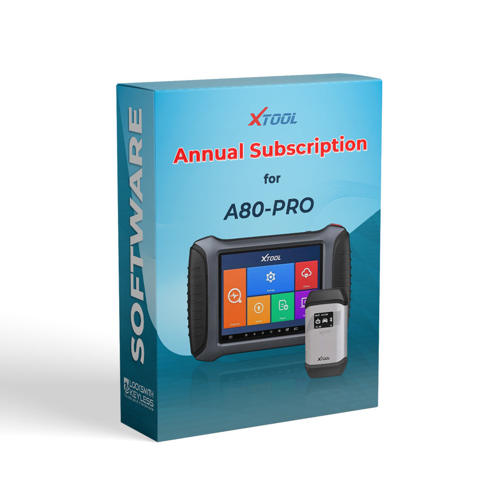 XTOOL 1 Year Subscription for A80 Pro Automotive Diagnostic Scan Tool