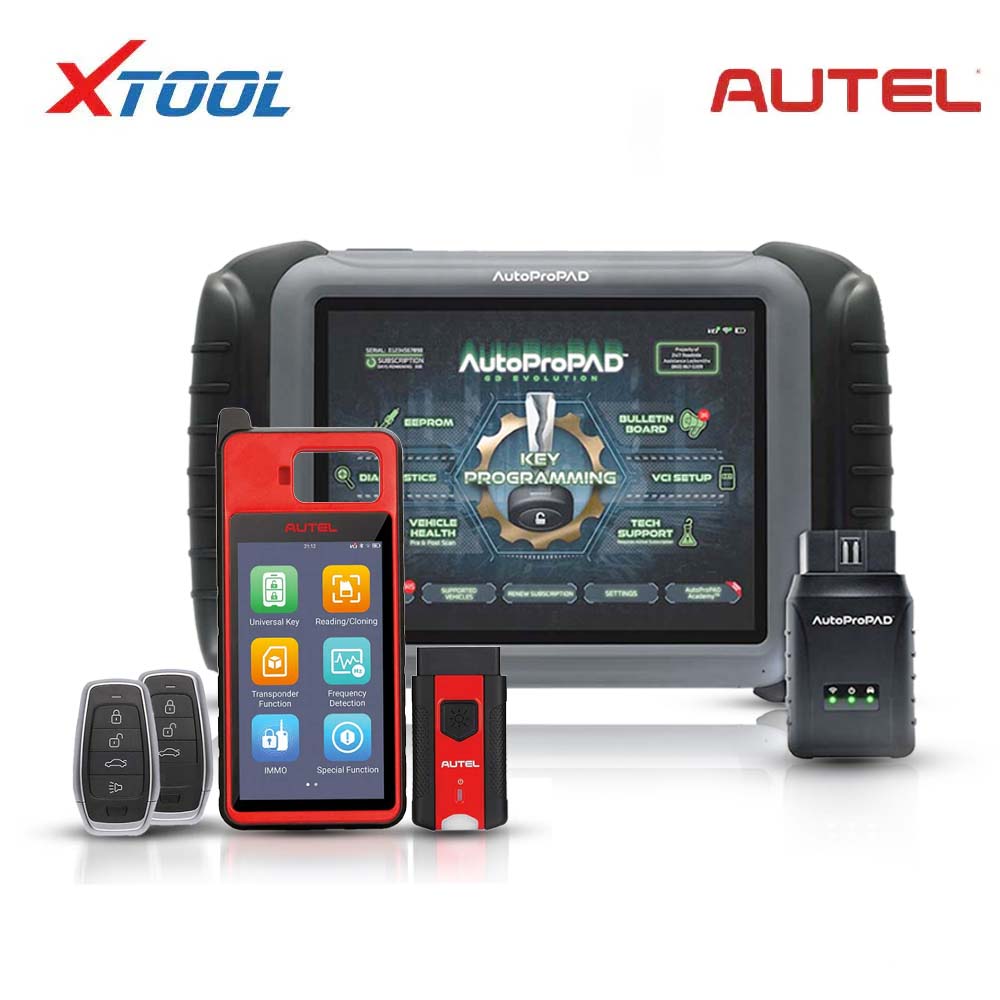 XTOOL AutoProPAD G3 Evolution Key Programmer with MaxiIM KM100