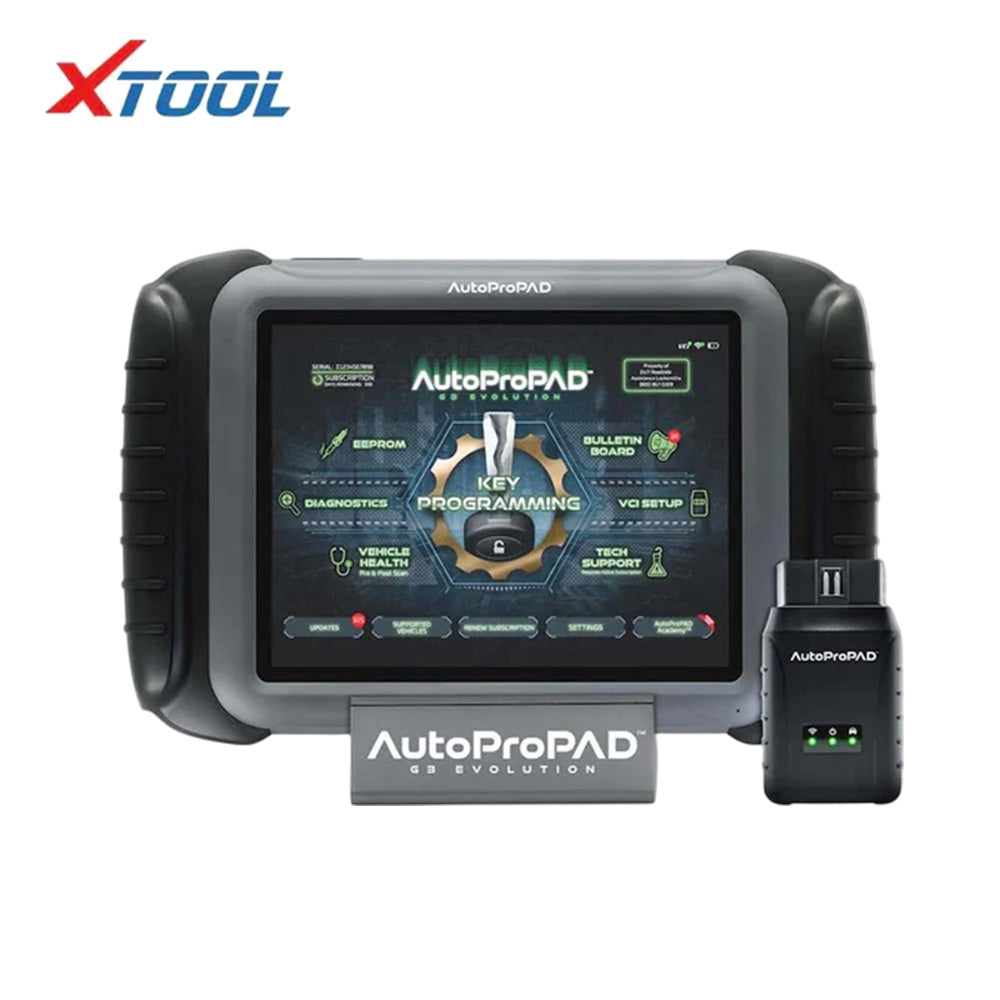 XTOOL AutoProPAD G3 Evolution Key Programmer Bundle with JMA NOMAD Portable Key Duplicator for Automotive Locksmiths