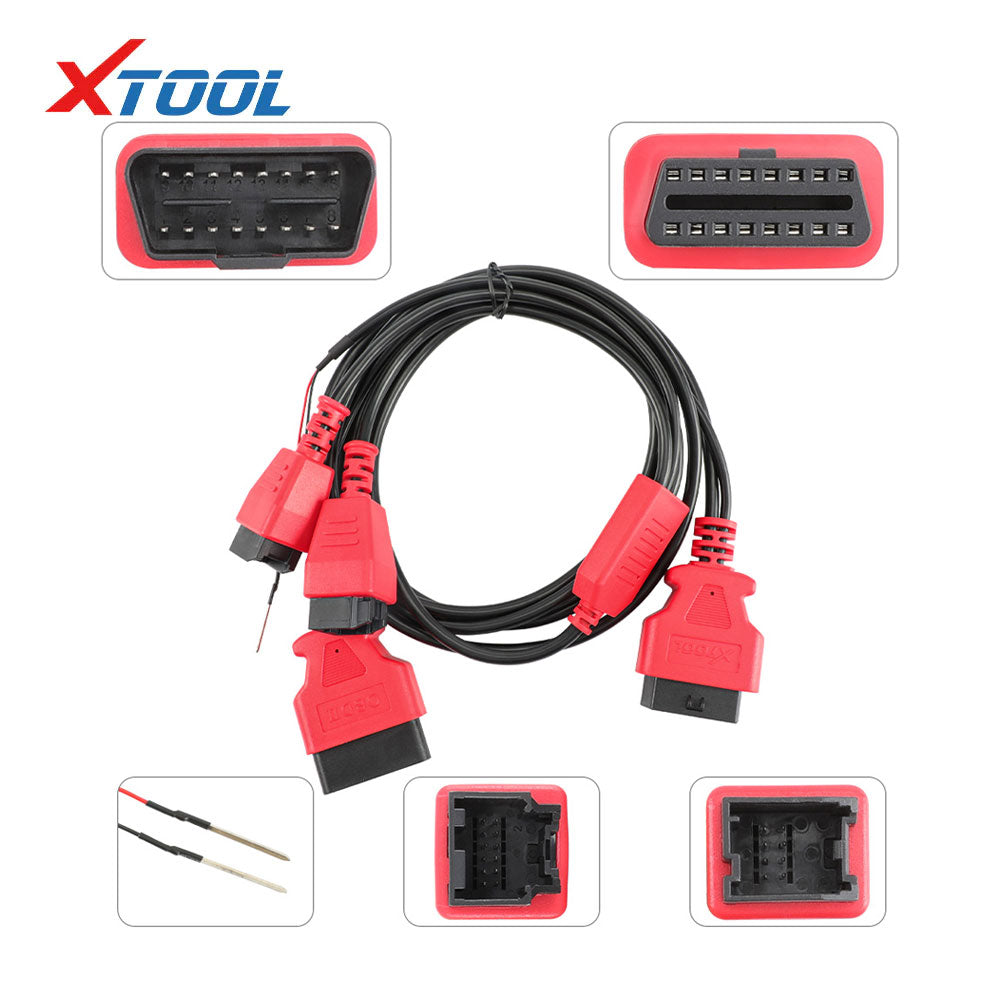 Key Less By Pass Module XTOOL - 12+8 Gateway Bypass Cable 2018+ for Chrysler Dodge Jeep ...