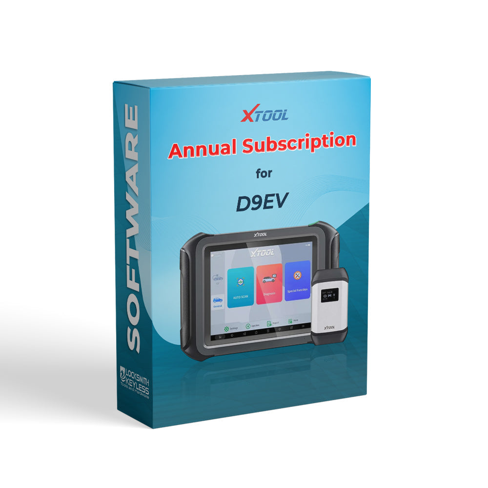 XTOOL 1 Year Subscription for D9EV Electric Vehicles Bidirectional Diagnostic Tool