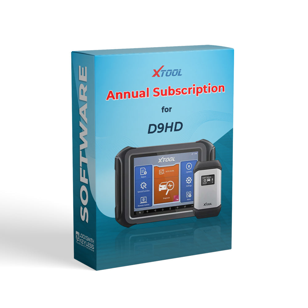 XTOOL 1 Year Subscription for D9HD Diagnostic Tool