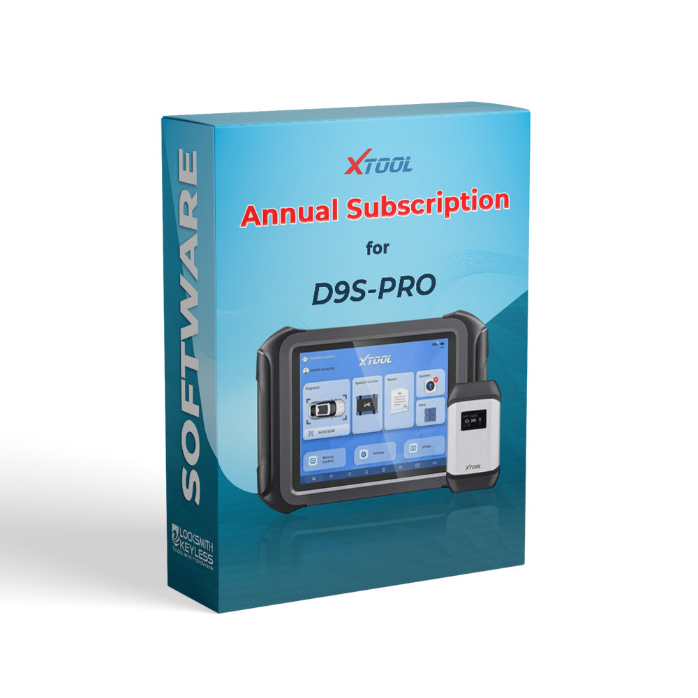 XTOOL 1 Year Subscription for D9S Pro Automotive Diagnostic Scan Tool