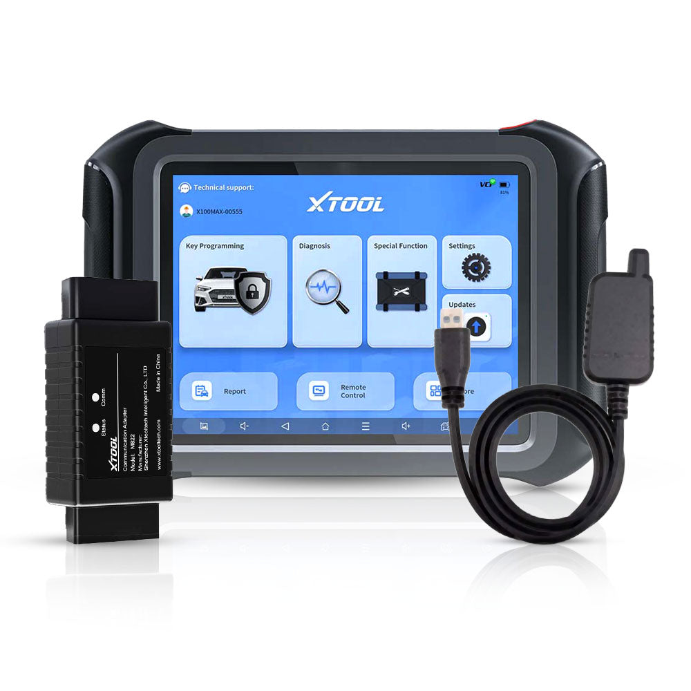 XTOOL X100 MAX2 Key Programming and Diagnostic Tool with AnyToyo