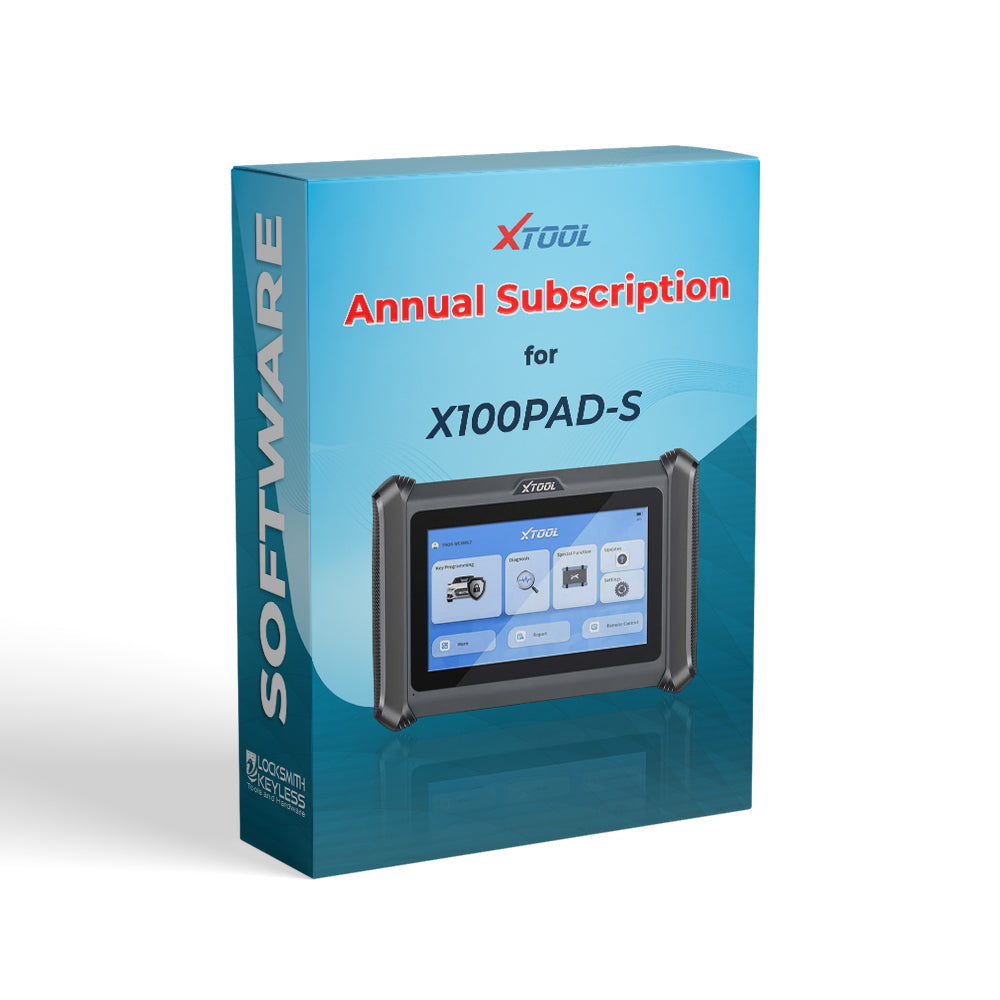 XTOOL 1 Year Subscription for X100 PAD S Key Programming and Recogniton Tool
