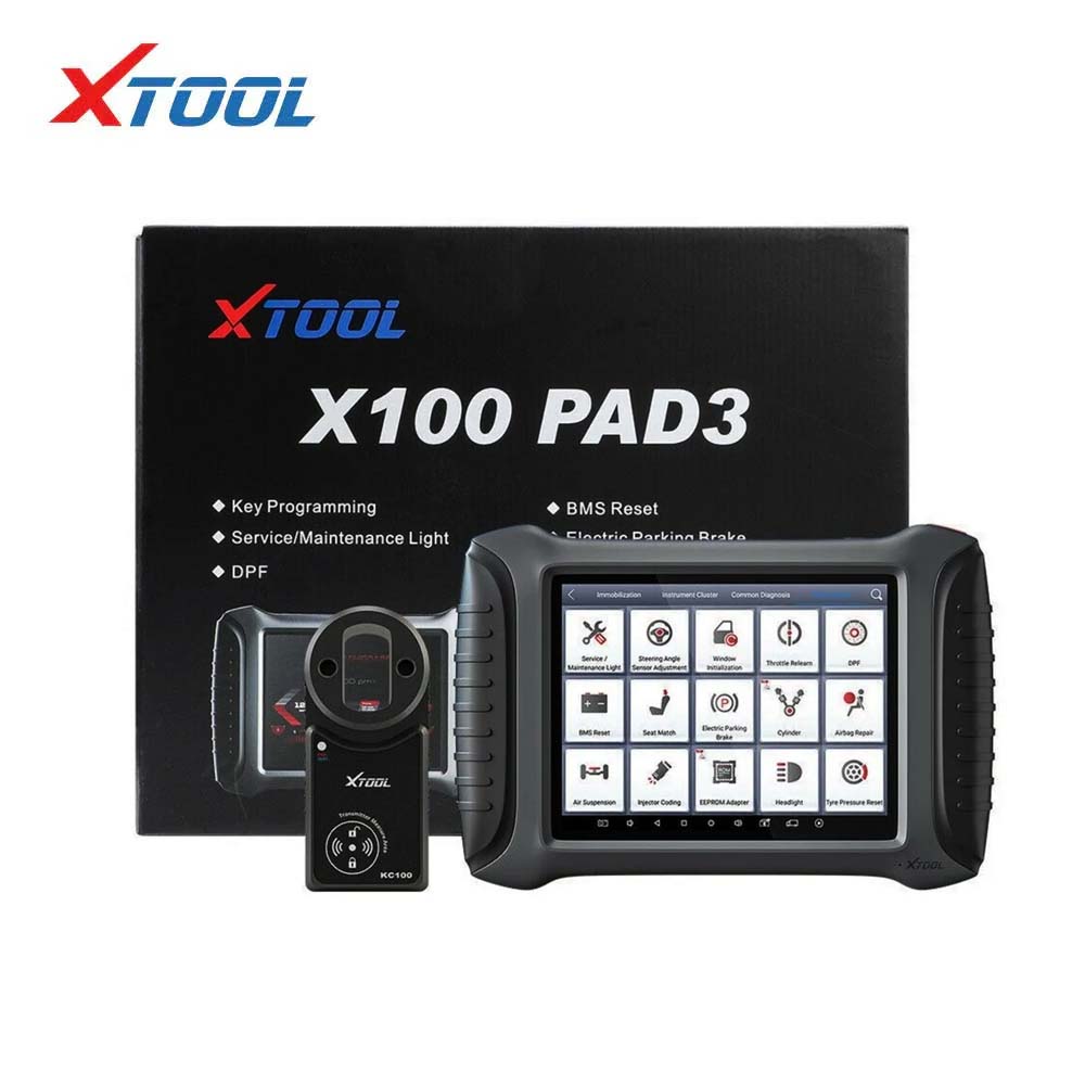 XTOOL - X100 PAD3 Advanced Key Programmer and Immo Function