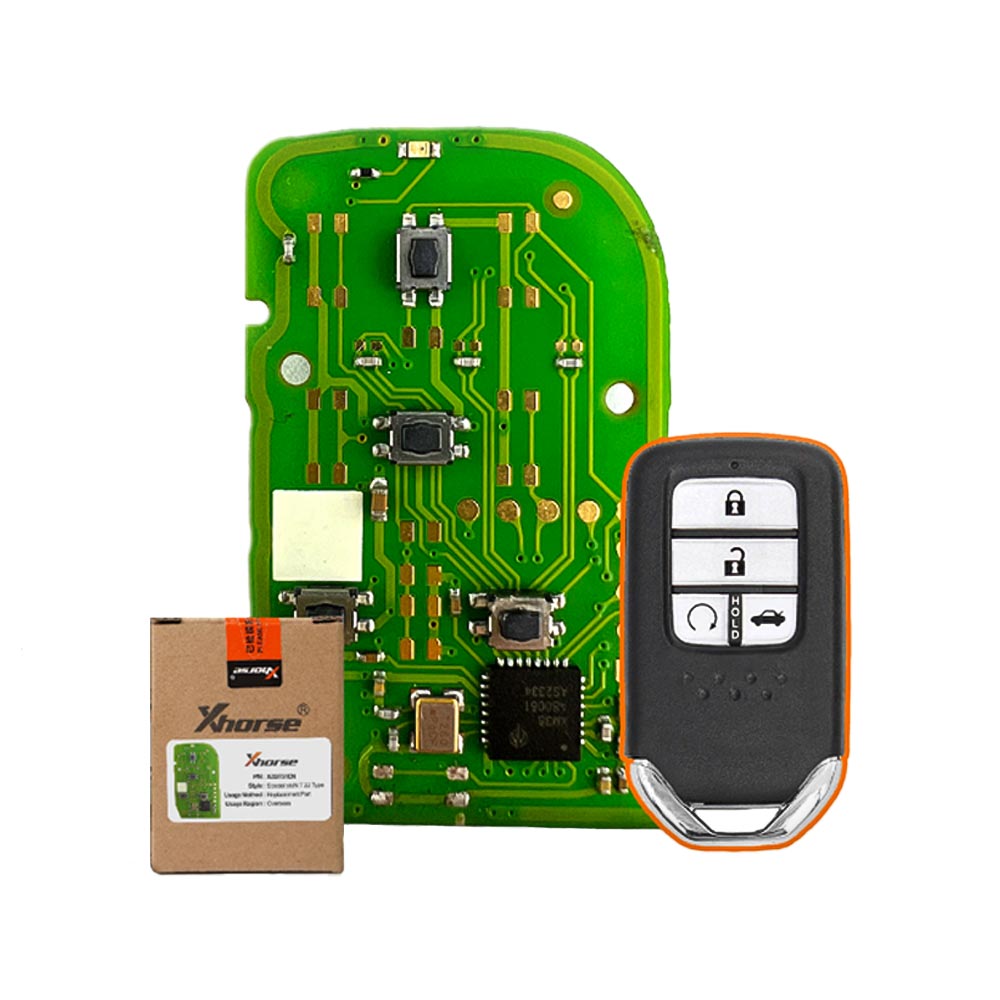 Xhorse XZBT51EN Honda Smart Key 4 Buttons PCB Board for VVDI Key