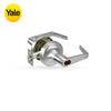 Yale - Cylindrical Lock Lever Set for Entrance with Augusta Lever - Grade 2 - 626 (Satin Chrome)