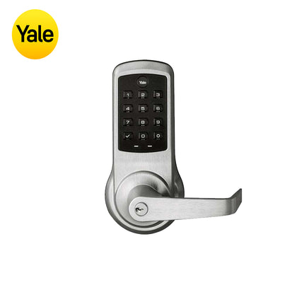 Yale - NexTouch - Commercial Electronic Pushbutton Keypad Cylindrical Locks with Augusta Lever and 2-3/4