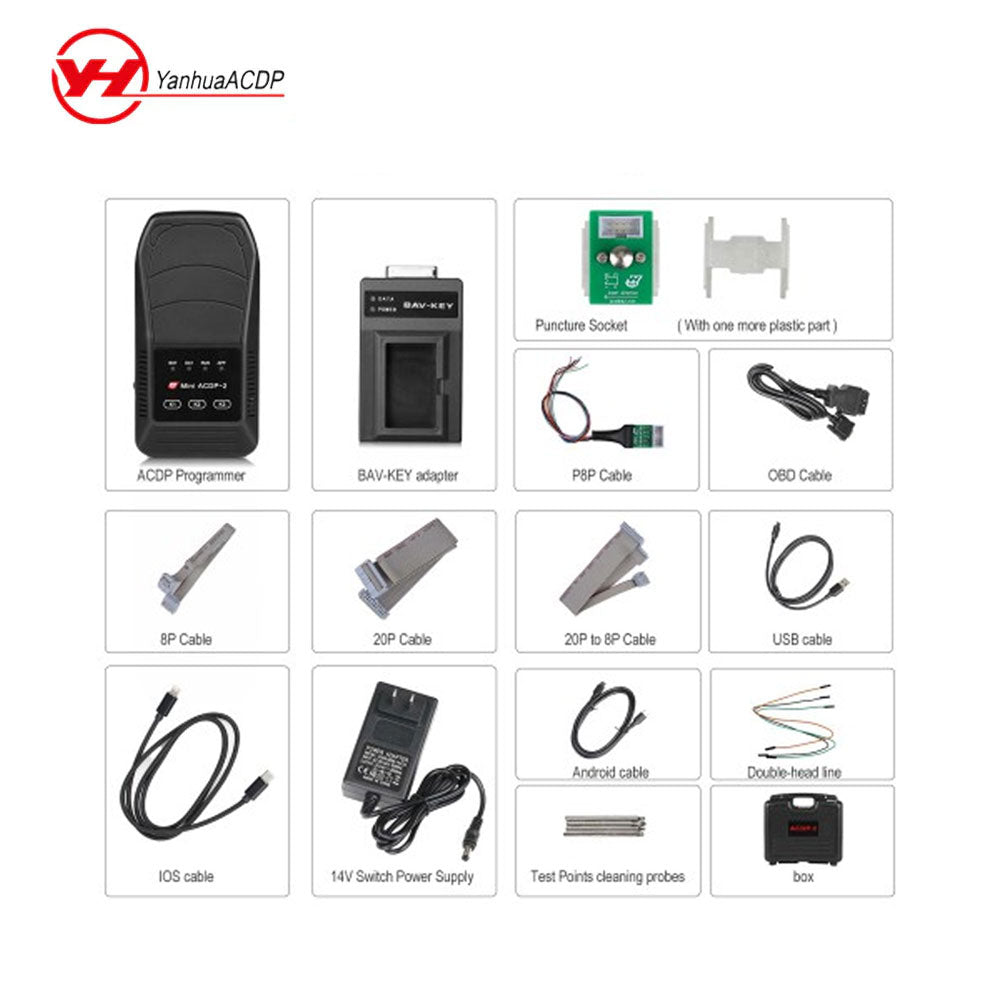 Yanhua ACDP-2 2025 MB HU6/HU7 Mileage Package