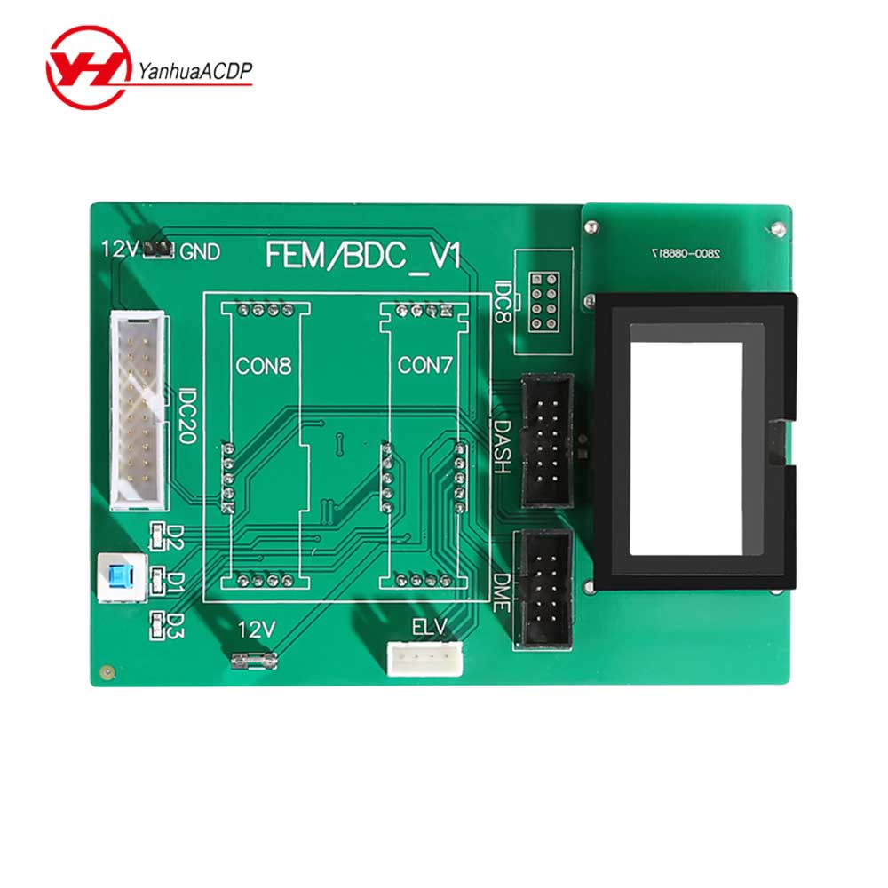 Yanhua ACDP FEM BDC Bench Integrated Interface Board for ISN Reading and ECU Clone