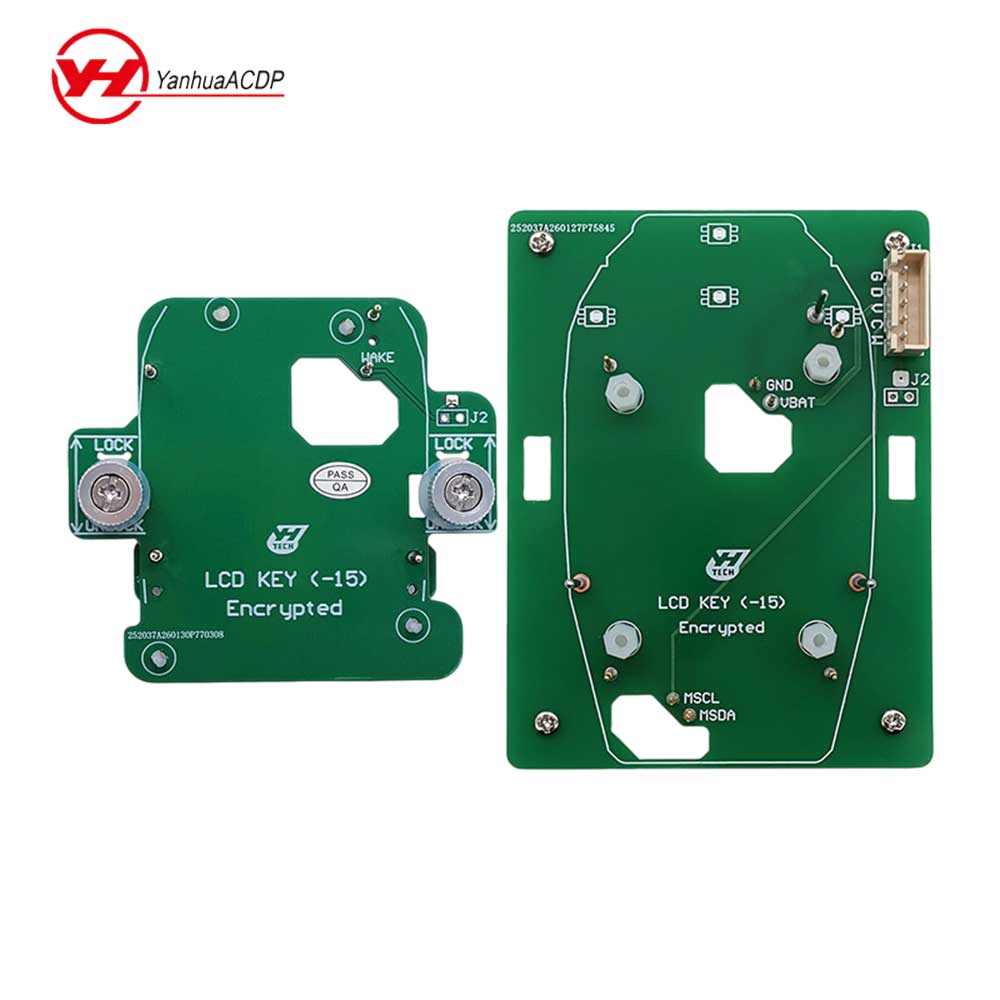 Yanhua BMW BDC2/BDC3/BCP/LCD (Encrypted Chip Copy) Interface Board and BDC3 PCB Interface Board (Unencrypted Key Copy) Kit Package