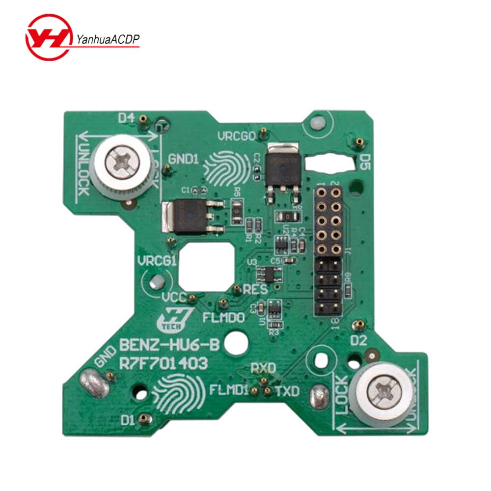 Yanhua MB HU6 R7F71403-B Interface Board for Mercedes Benz A247 W177 A-class HU6 Instrument Cluster Used with Module 37