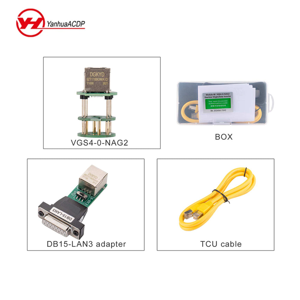 Yanhua ACDP Module 46 for Mercedes-Benz VGS4.0 NAG2 (FBS4) Gearbox Virgin and Data Transfer with License A107