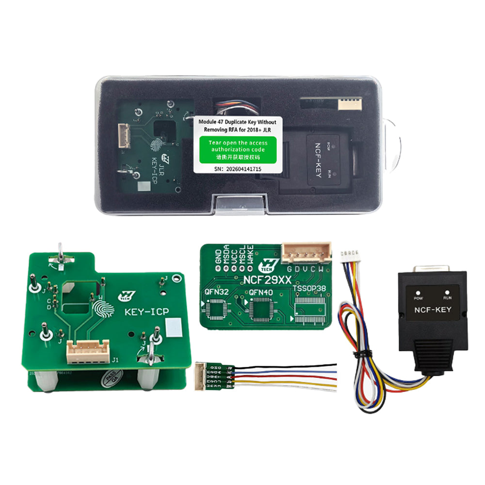 Yanhua ACDP Module 47 Jaguar Land Rover (2018-) Duplicating Key without Disassembling RFA