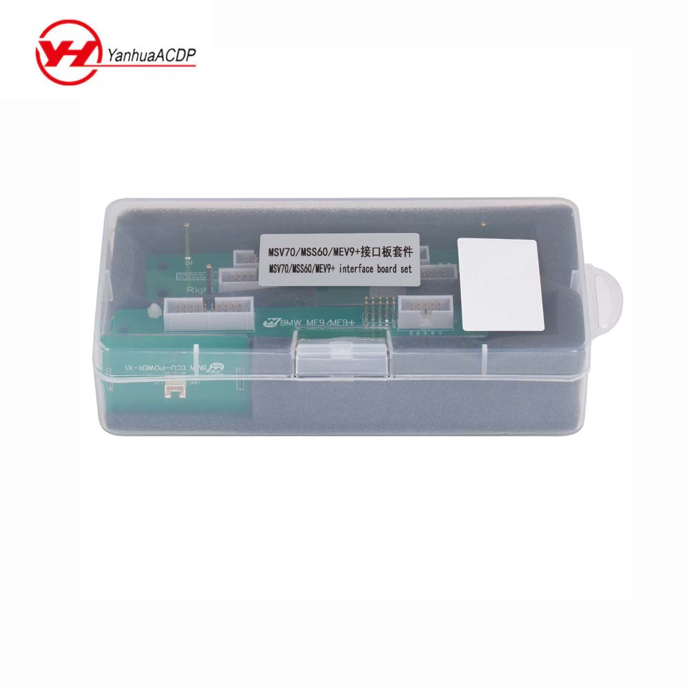 Yanhua ACDP BMW MSV70/MSS60/MEV9+ DME Clone Interface Board Set - Boot Point