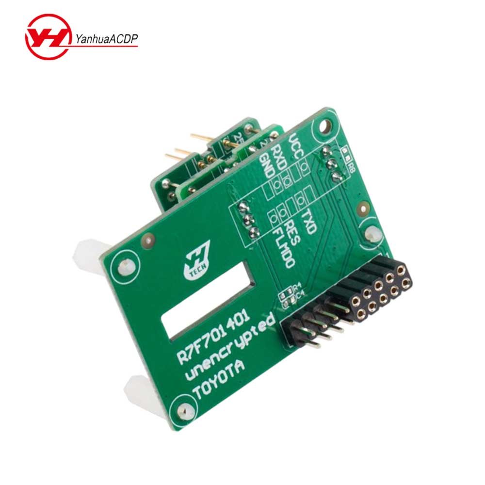 Yanhua Toyota R7F701401 Unencrypted Interface Board for Toyota Crown Cluger, Highlander, Venza, Avalon, Levin GT Mileage Correction