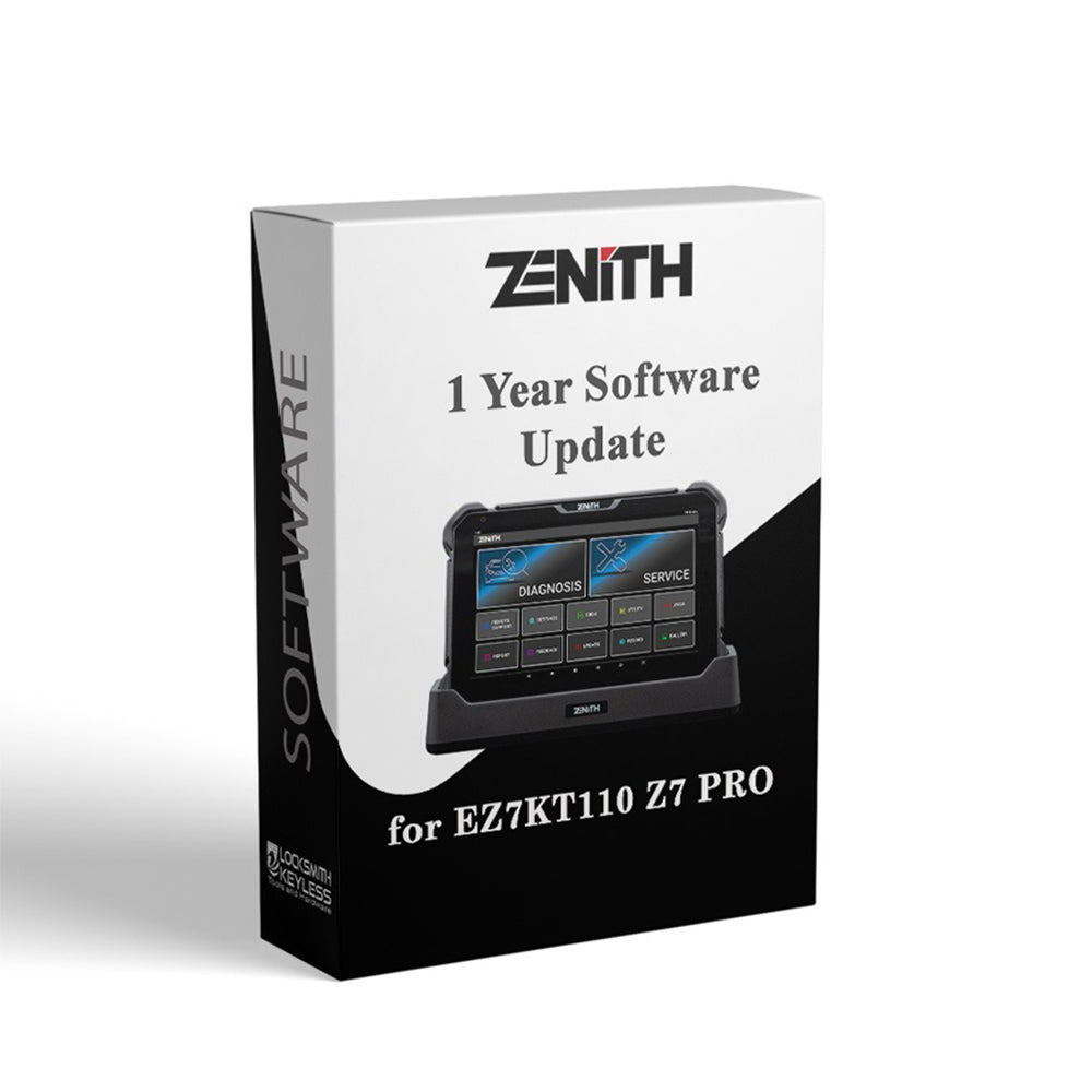 ZENITH 1 Year Software Update for EZ7KT110 Z7 PRO Diagnostic Scanning Tool Standard Kit