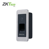 ZKTeco - AMT-EP30CF-M - Multi-Tech Fingerprint Reader with Bluetooth 13.56MHz Proximity - Single Gang Mount
