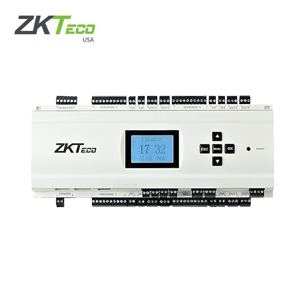 ZKTeco EC10-BUN Elevator Control Module with Metal Cabinet & Power Supply