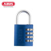 ABUS - 145/40 C - Aluminum - 4-Dial Resettable Padlock - Blue