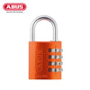 ABUS - 145/40 C - Aluminum - 4-Dial Resettable Padlock - Orange